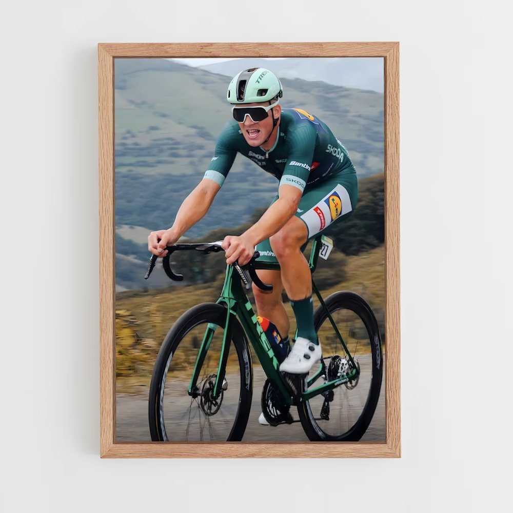 Poster Mads pedersen – affiche Cyclisme (vue 4)